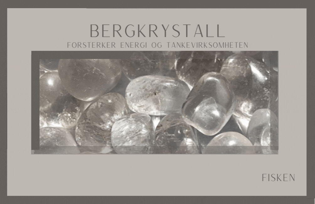 Bergkrystall  Gruppe 30gram - Kun 1 eksemplar