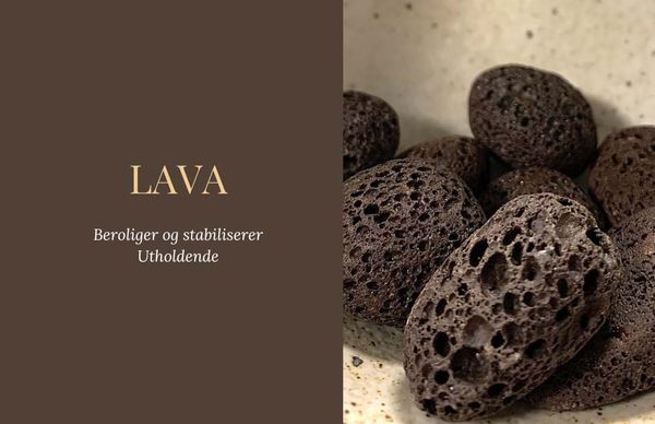 Hovedbilde Armbånd Lava 8mm